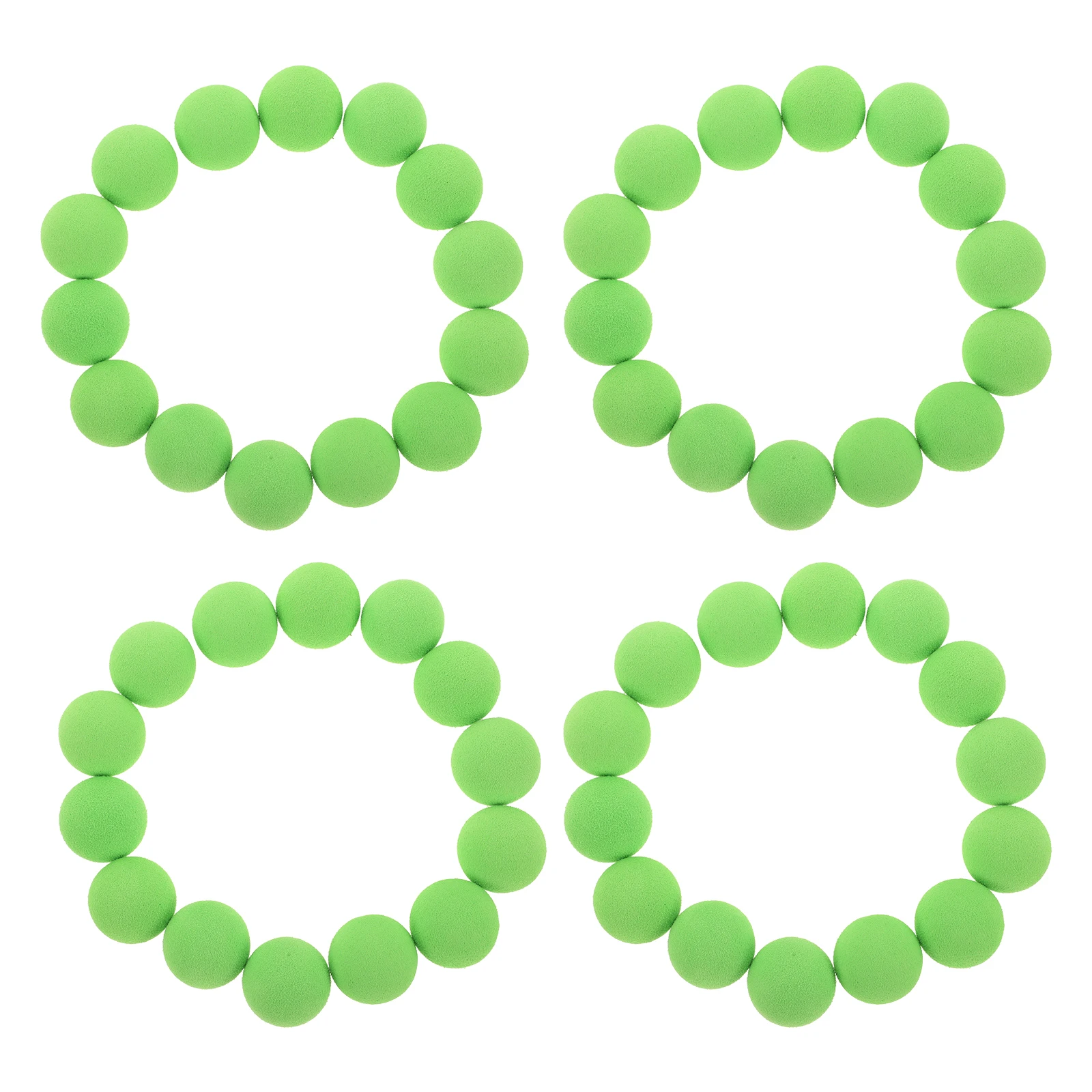 50 Stück runde Schaumstoff-Startbälle, weiche, sichere Spielbälle zum Starten, Schießen, Spielen, Partybevorzugung, Spielball, Ersatzzubehör