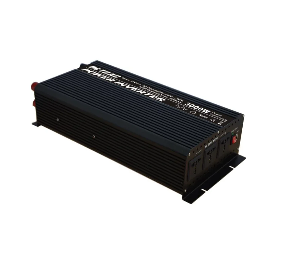 

3000 Вт автономный инвертор солнечной энергии, модифицированный синусоидальный инвертор постоянного тока в переменный ток для домашнего/грузочного использования