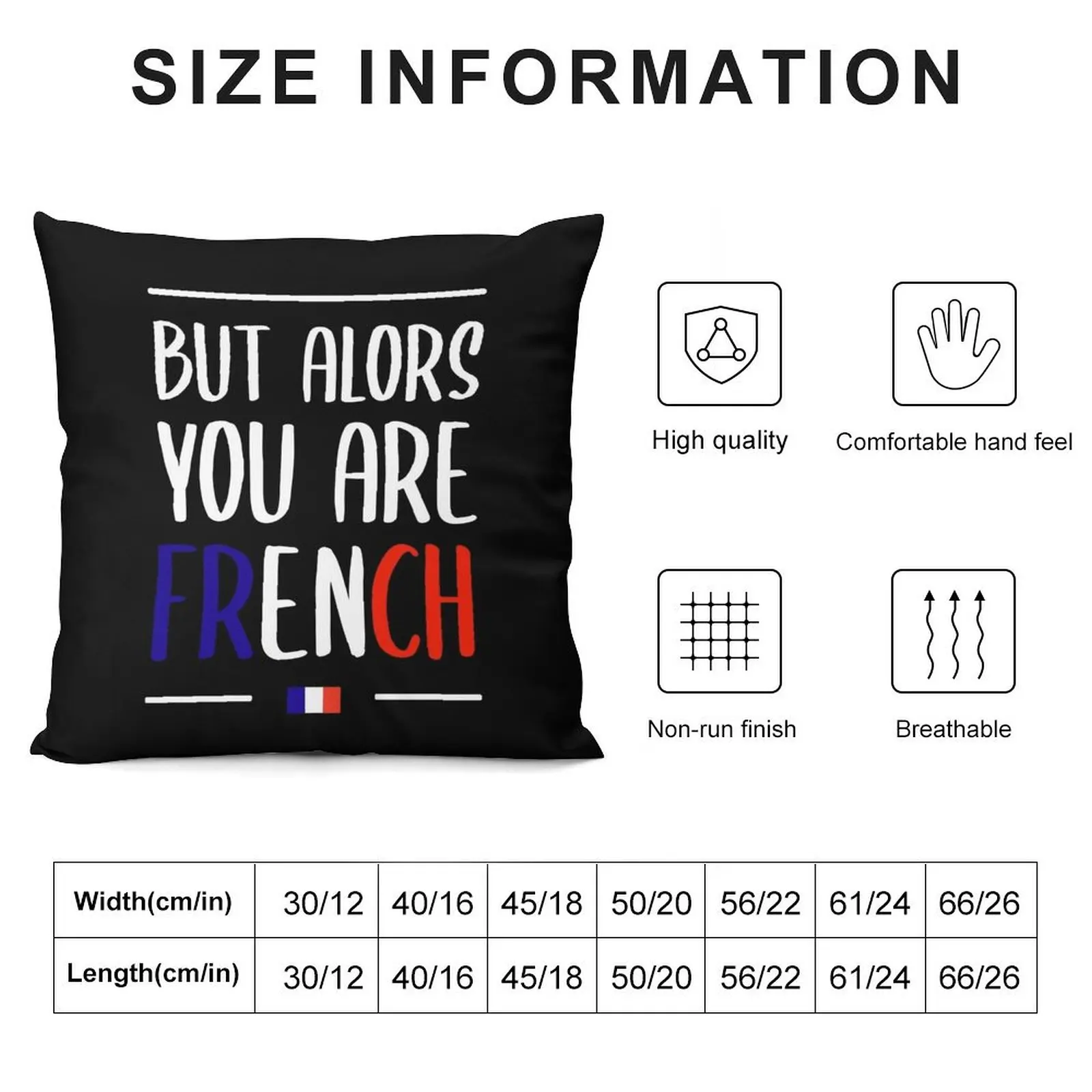 BUT THEN YOU ARE FRENCH - HUMOR FILM LA GRANDE VADROUILLE Throw Pillow Luxury Cushion Cover Elastic Cover For Sofa pillow