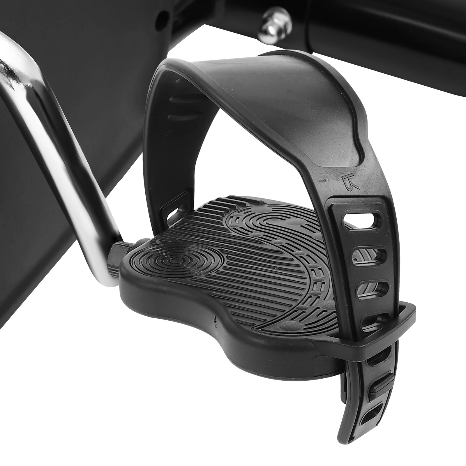 

2Sets Indoor Bike Pedals Anti-Skid Plastic Exercise Bike Accessories Pedal Replacement Straps Fitness Cycling Supplies