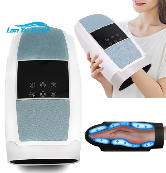 

Healthpal Oem Odm Electric Rechargeable Finger Heat And Compression Hand Massager For Arthritis And Carpal Tunnel