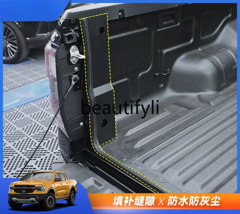 

Modified tailgate sealing strip, dustproof, waterproof and noise reduction rubber strip for the back bucket box