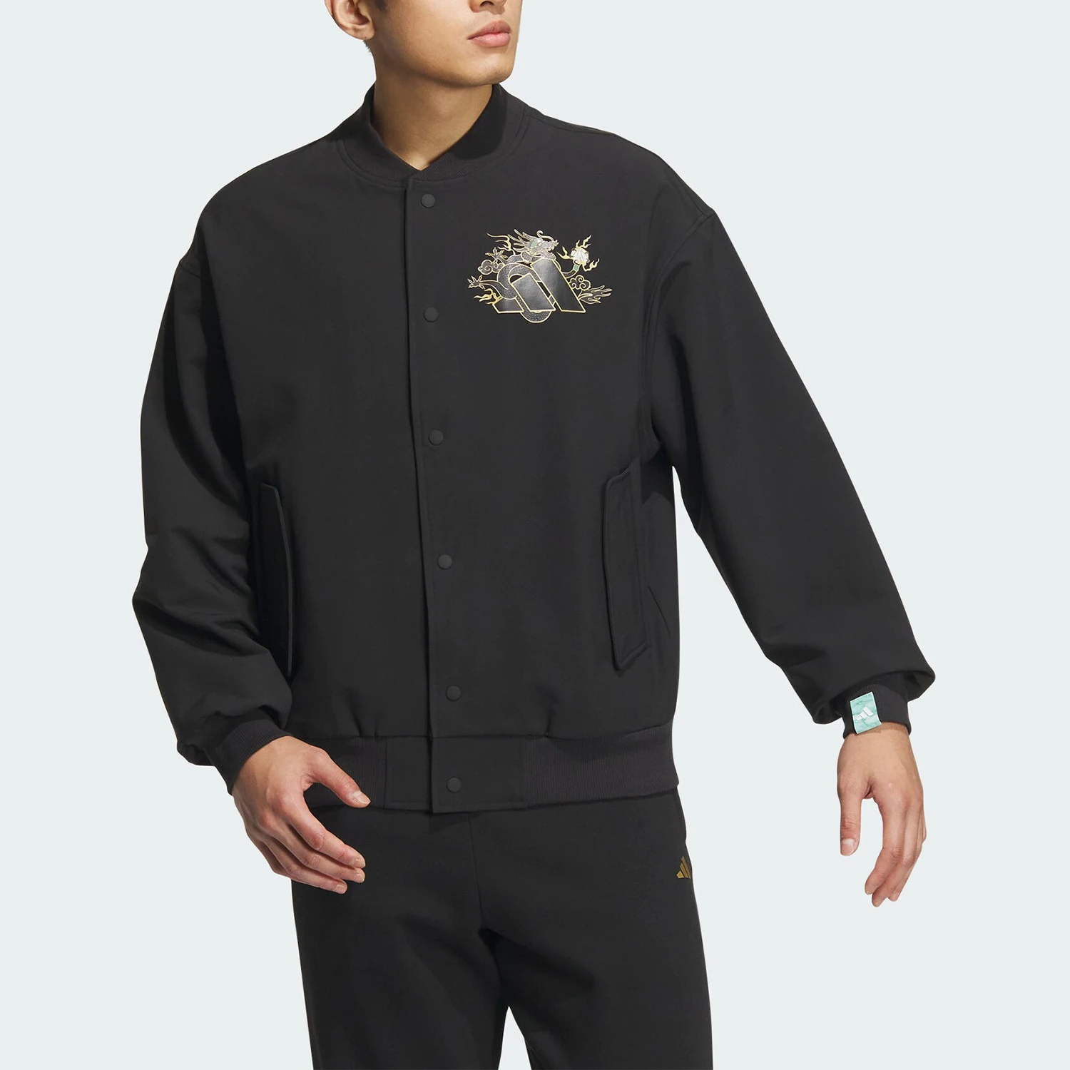 Adidas Official Originals Unisex Basketball Fleece Jacket JE3501