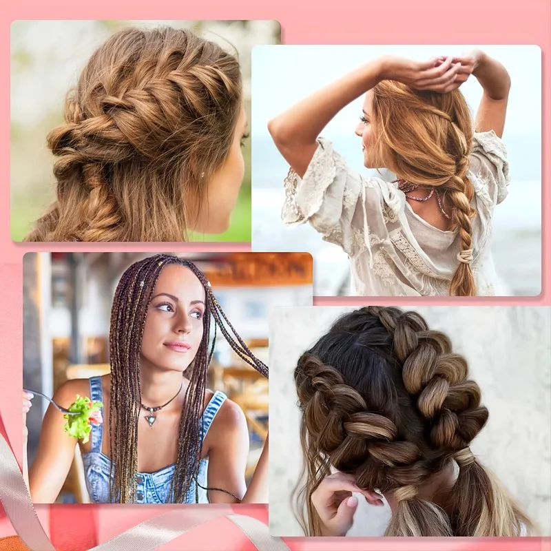 

New 3pcs French Braid Tool Loop Elastic Hair Bands Remover Cutter Rat Tail Comb Metal Pin Tail Braiding Combs for Hair Styling