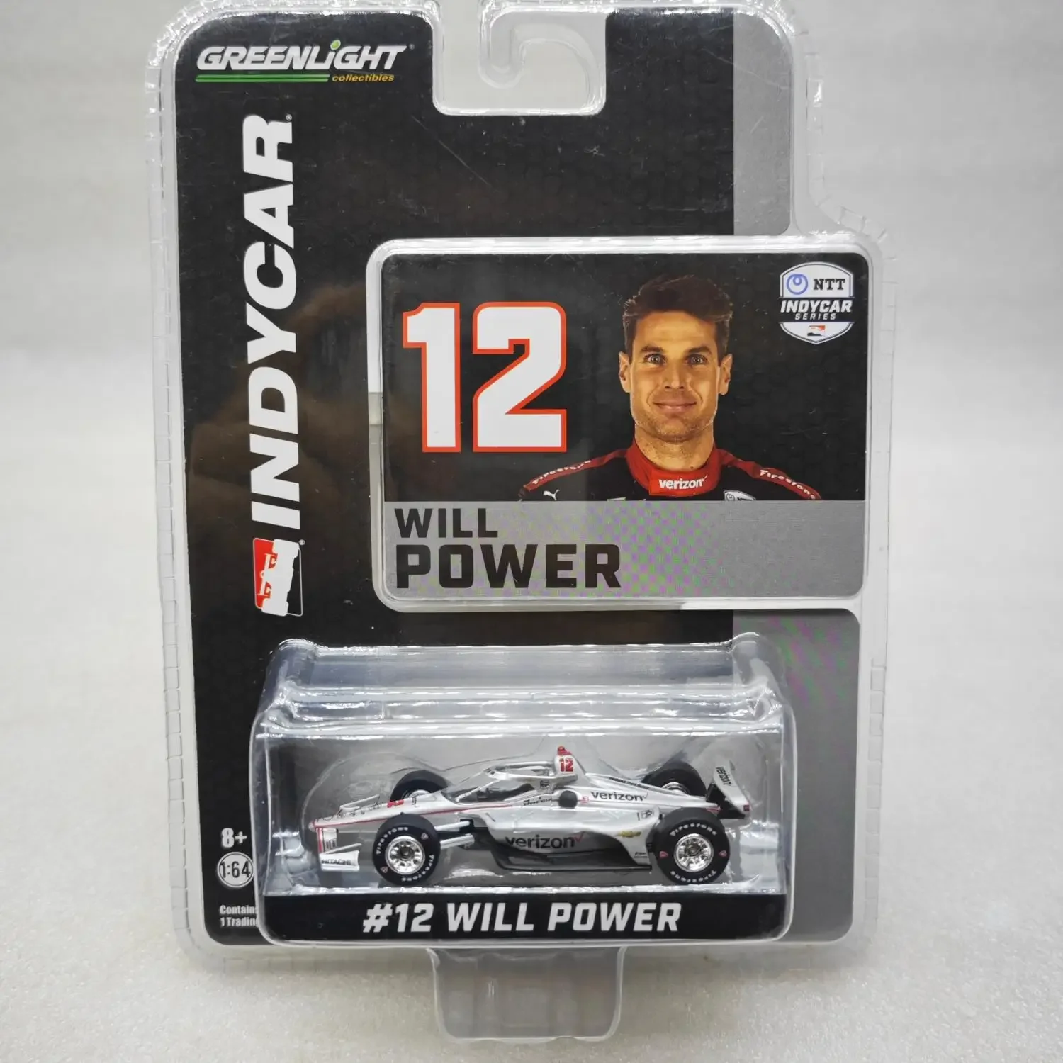 

GreenLight 1:64 2020 серия NTT IndyCar- # 12 Will Power / Verizon Модель автомобиля Коллекция игрушек Орнамент
