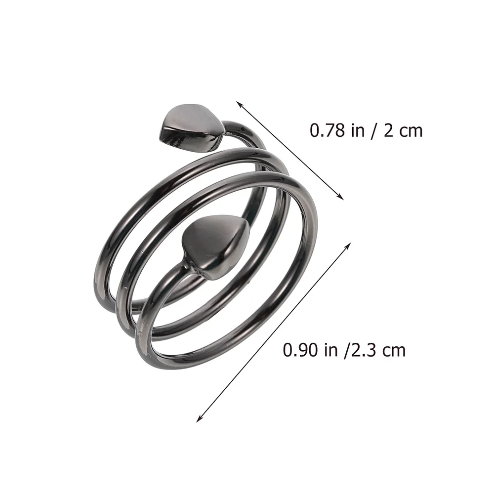 

Magnet Energy Heart Ring Stylish Simple Design Fashion Finger Ring Stainless Steel Durable Couple Jewelry Stainless Steel Rings