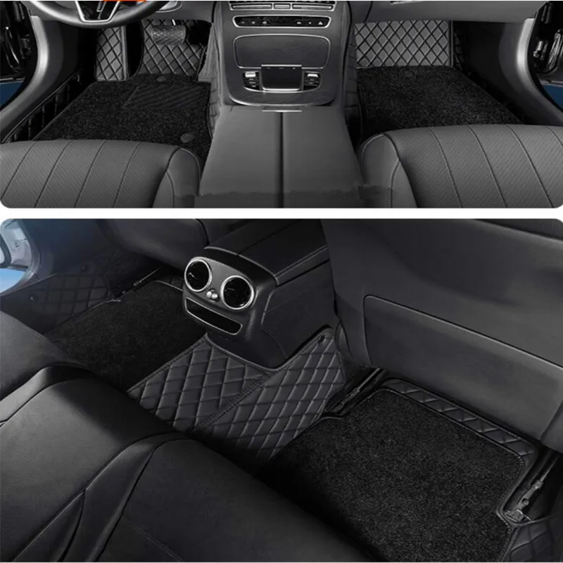 

Good quality! Custom special car floor mats for Mercedes Benz GLS 600 Maybach 2025-2021 double layers carpets for GLS600 2024