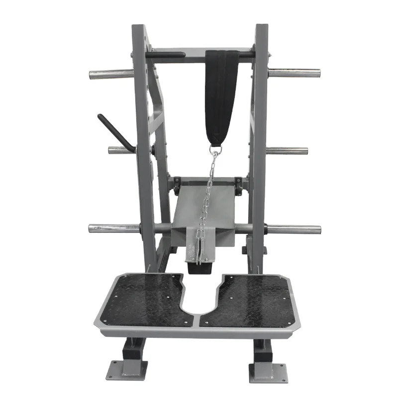 Competitive Price Fitness Equipment Gym Belt Plate Loaded Chain Squat Machine