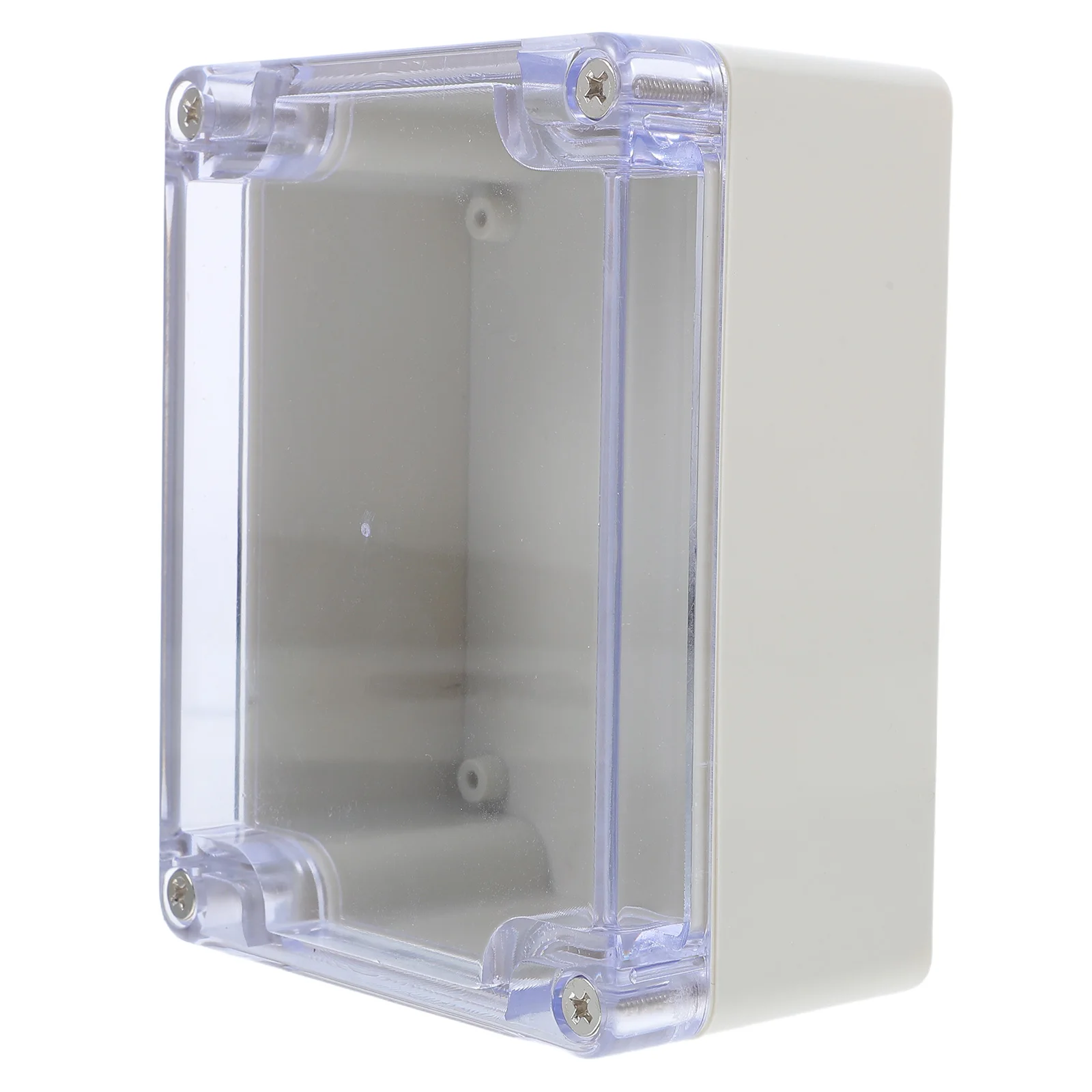 Transparent Waterproof Distribution Plastic Weatherproof Electrical Enclosure Sealed Lid Outdoor Junction Box Garden Lighting
