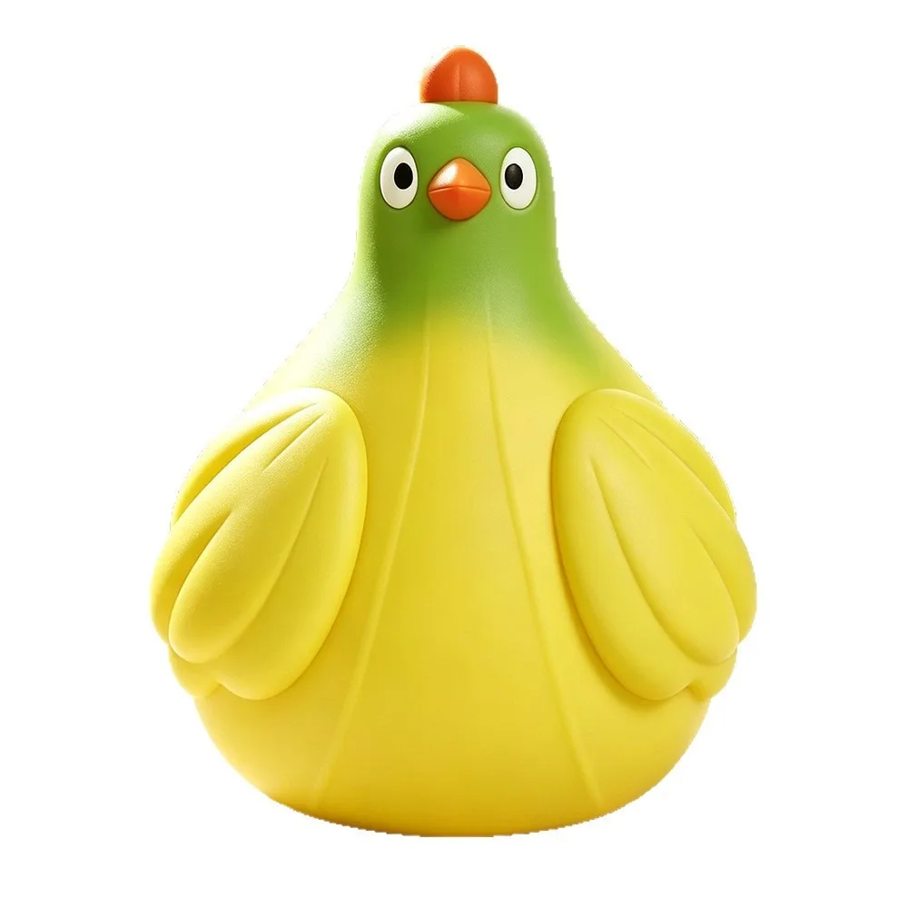 Soft Rubber Banana Chicken Toy Squeezable Banana Shaped Squishy Pinch Le Stretchy Cute Animal Animal Stress Toy Sensory Play
