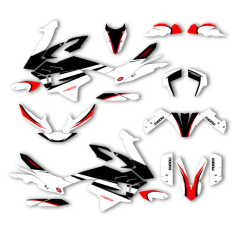 

DSMTECH Motorcycle Graphics For KTM 2019 2020 2021 2022 ADV790 19-22 ADV790 ADV-R Decal Stickers Kits 007