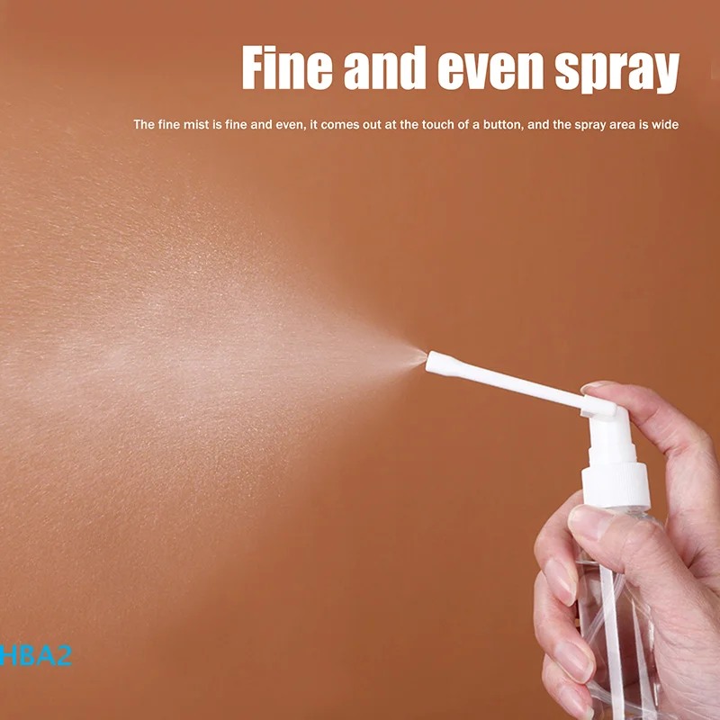 【H】1pcs Container 10-120ml White Empty Plastic Nasal Spray Bottles Pump Sprayer Mist Nose Refillable Bottling Rotation Atomizer