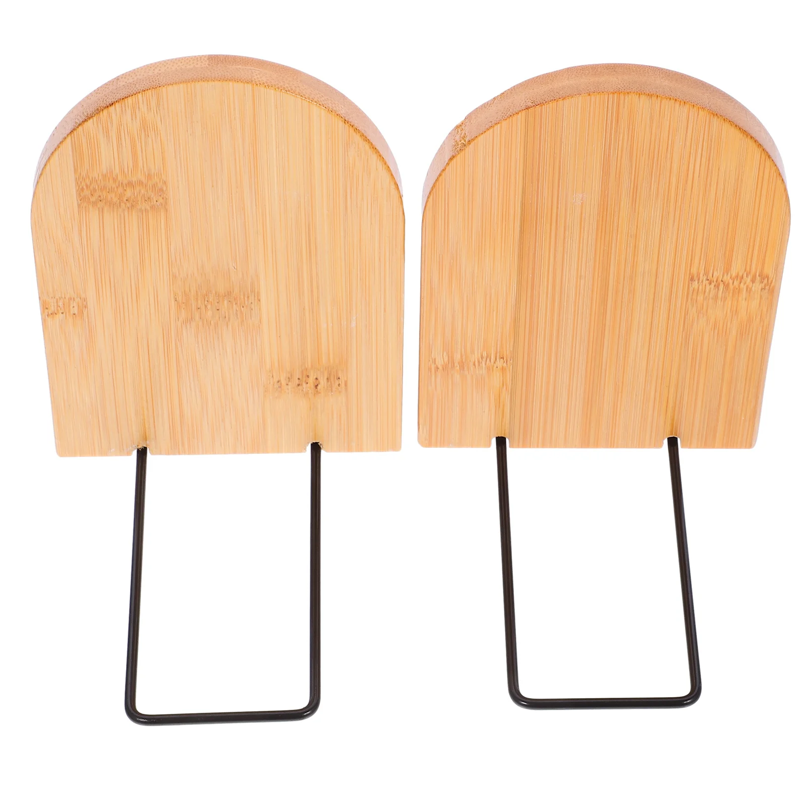 2 قطعة الدفتين الإبداعية الزخرفية الخيزران كتاب المنظم حامل متعدد الوظائف للأرفف دراسة لوازم مكتب الفصول الدراسية