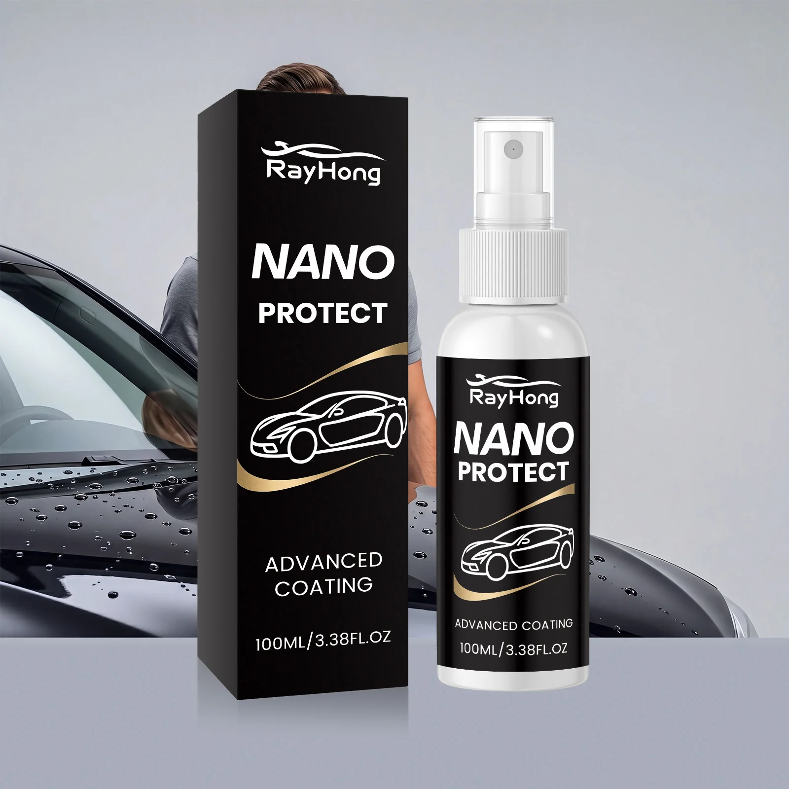 Automotive Nano Protective Coating, Body Paint Surface Maintenance, Frozen Film, Hydrophobic Appearance Care Products