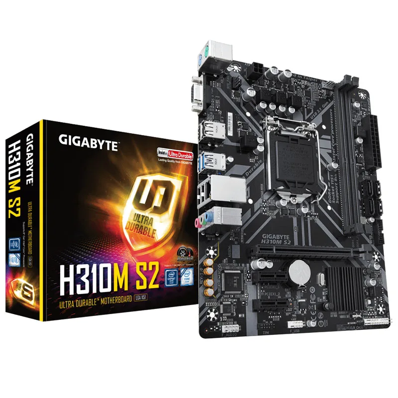 

New Gigabyte PRIME H310M S2 motherboard supports Intel LGA-1151 DDR4 2666MHz, SATA 6Gbps