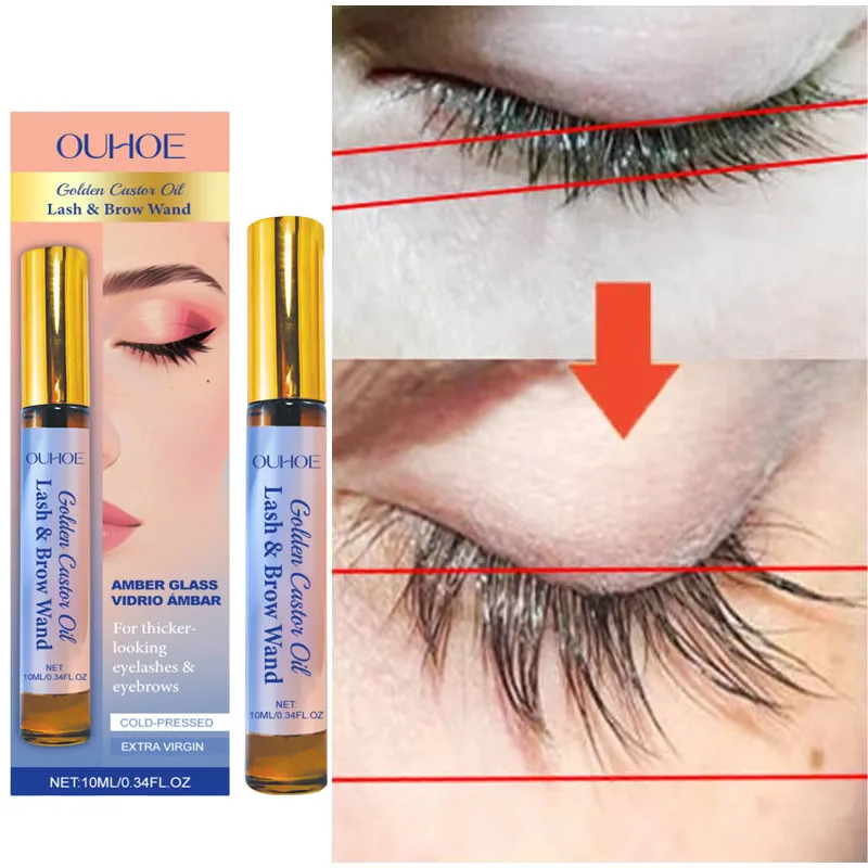 Suero de crecimiento rápido de pestañas, potenciador de pestañas Natural de 7 días, tratamiento de pestañas rizado más largo y grueso, productos para el cuidado de los ojos, maquillaje