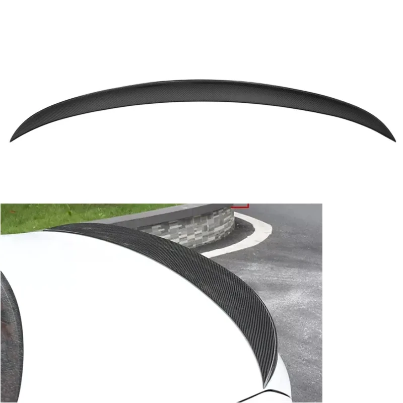 

F30 F80 M3 Carbon Fiber Rear Wing Spoiler P Style For 320 325 328i 330i 2012 - 2017 F30 F80 Car Rear Spoiler