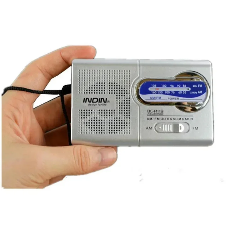 

BC-R119 Radio AM FM Battery Operated Pocket Radio Reception Long Lasting For Emergency Running Walking Home Pocket Radio Player