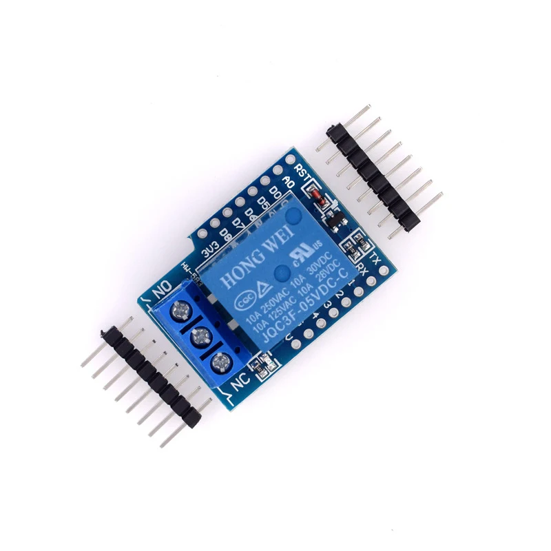 1-Way Relay Module High Level Trigger For D1 Mini WIFI Expansion Board Learning For Arduino Support D1 MINI Support OTA