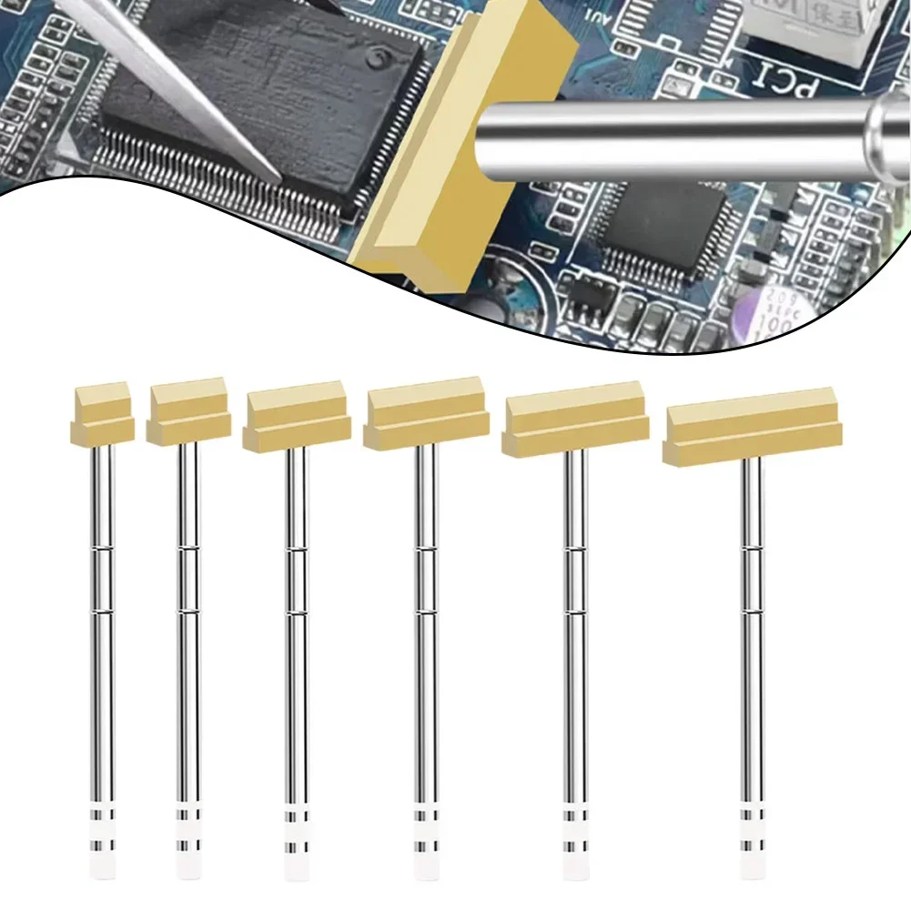T12 Spade Soldering Iron Tip  T12-1401 T12-1402 T12-1403 T12-1404 T12-1405 T12-14016 For FM-203 Soldering Stations