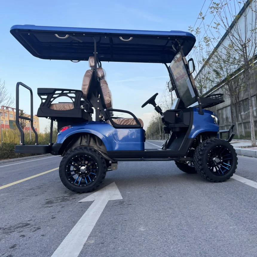 Brand New Electric Golf Cart Maximum Gradient 30% Braking Length ≤ 4m Minimum Turning Radius 3 .4m New Energy Four-Wheel Car