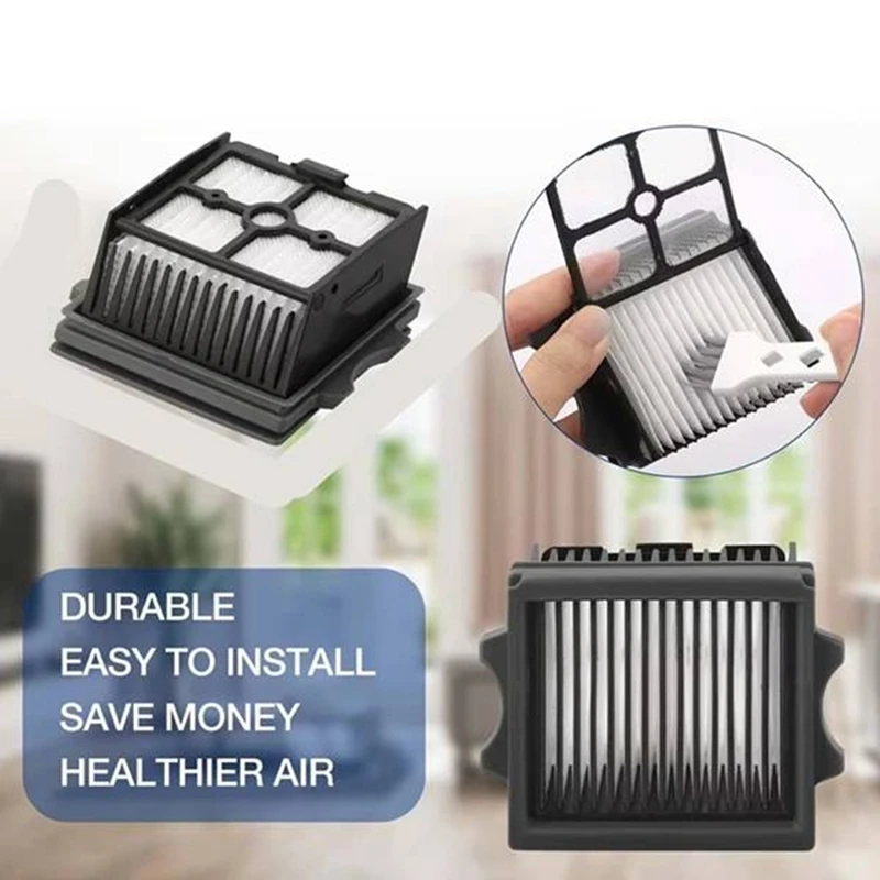 Roller Brush HEPA Filter Accessories For Tineco Floor One Switch S6/Stretch S6 Wet Dry Vacuum Cleaner Replacement Parts