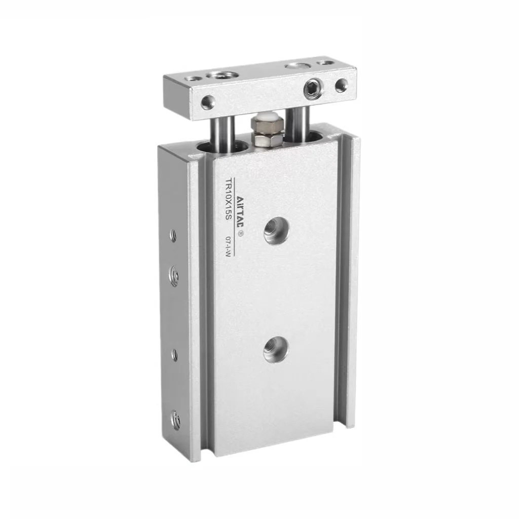 Airtac TR6/10/16/20/25/32-10X20X30X40X50X60X70X80X90X100X125X150X175X200S Pneumatischer Doppelstangenzylinder – Detail 2