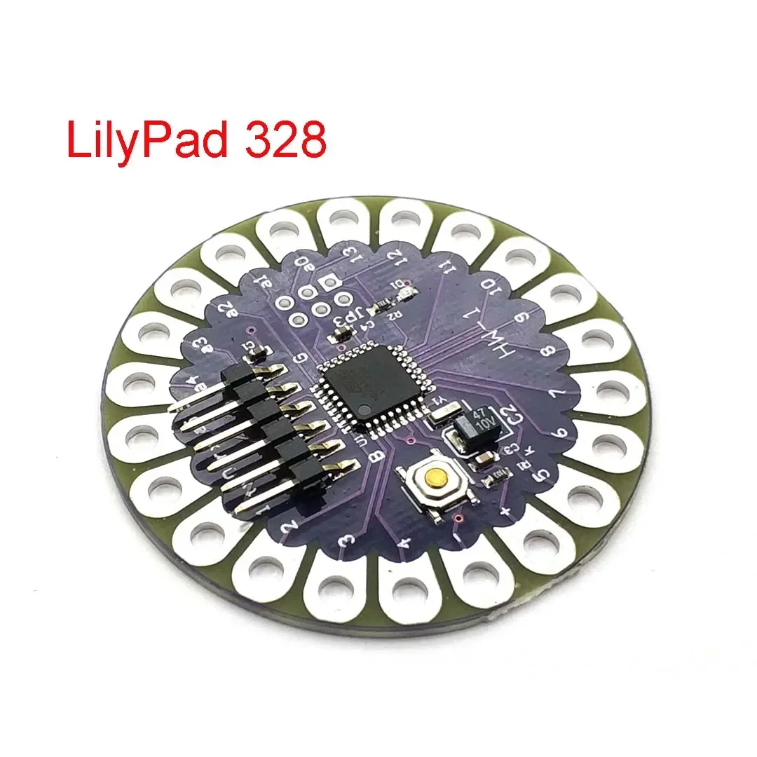 Основная плата LilyPad 328 ATmega328P ATmega328 16 МГц, совместимая с Arduino