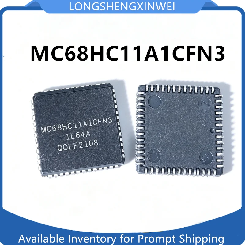 1PCS New Original MC68HC11A1CFN3 Microcontroller Chip PLCC-52 Package in Stock