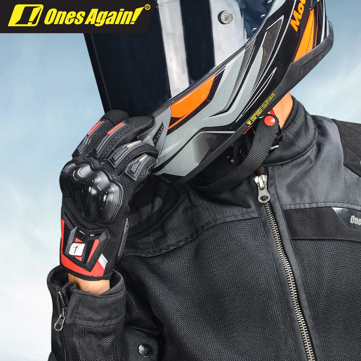 MG35 with protective case for motorcycle Wearable touch screens are breathable