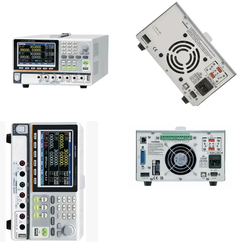 

30V 6A 385W DC Power Supply (GPP-3060) with Serial Parallel Tracking & Multi Interface