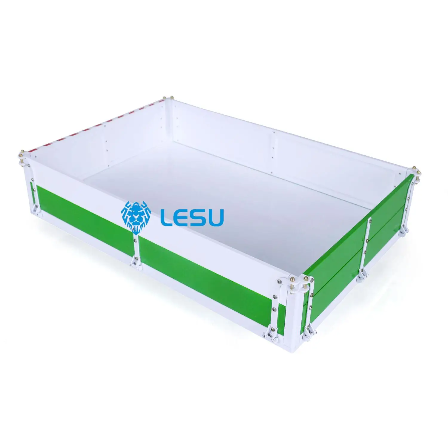 

LESU Metal Tractor Truck Cargo Hopper for 1/14 Remote Control Trailer Truck Assembled Painted Length 280mm Toys Bucket THZH1524