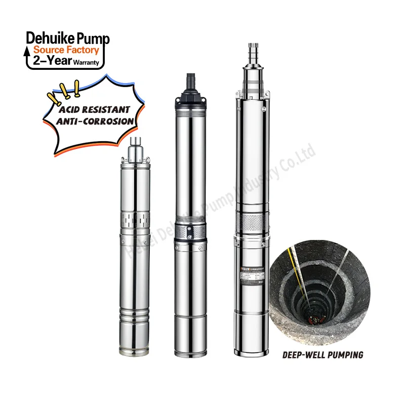

Deep Well Vertical Deep Well Water Pump Multistage Submersible Pump For Irrigation