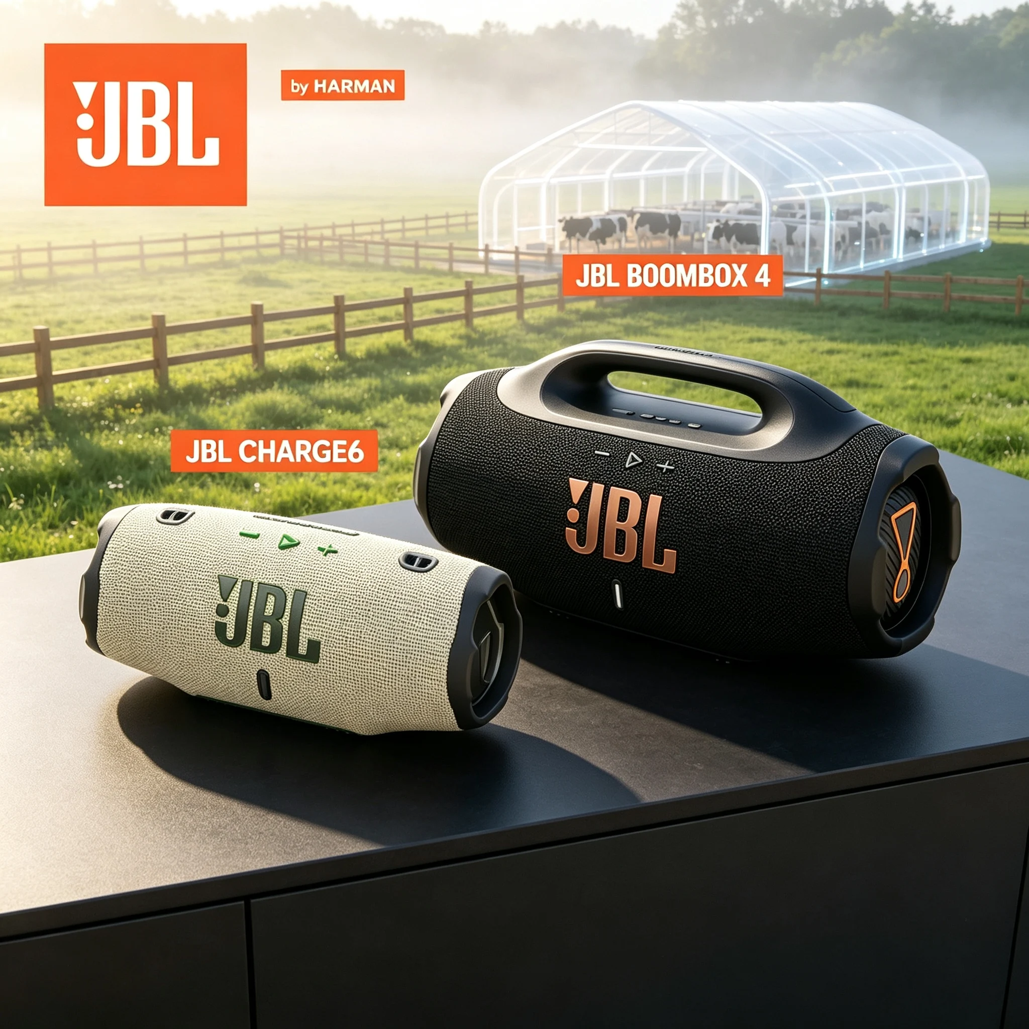 JBL CHARGE6 JBL BOOMBOX4 Wireless Bluetooth Speaker Built-in Powerbank Dustproof Camping Beach Party Stereo Loudspeaker