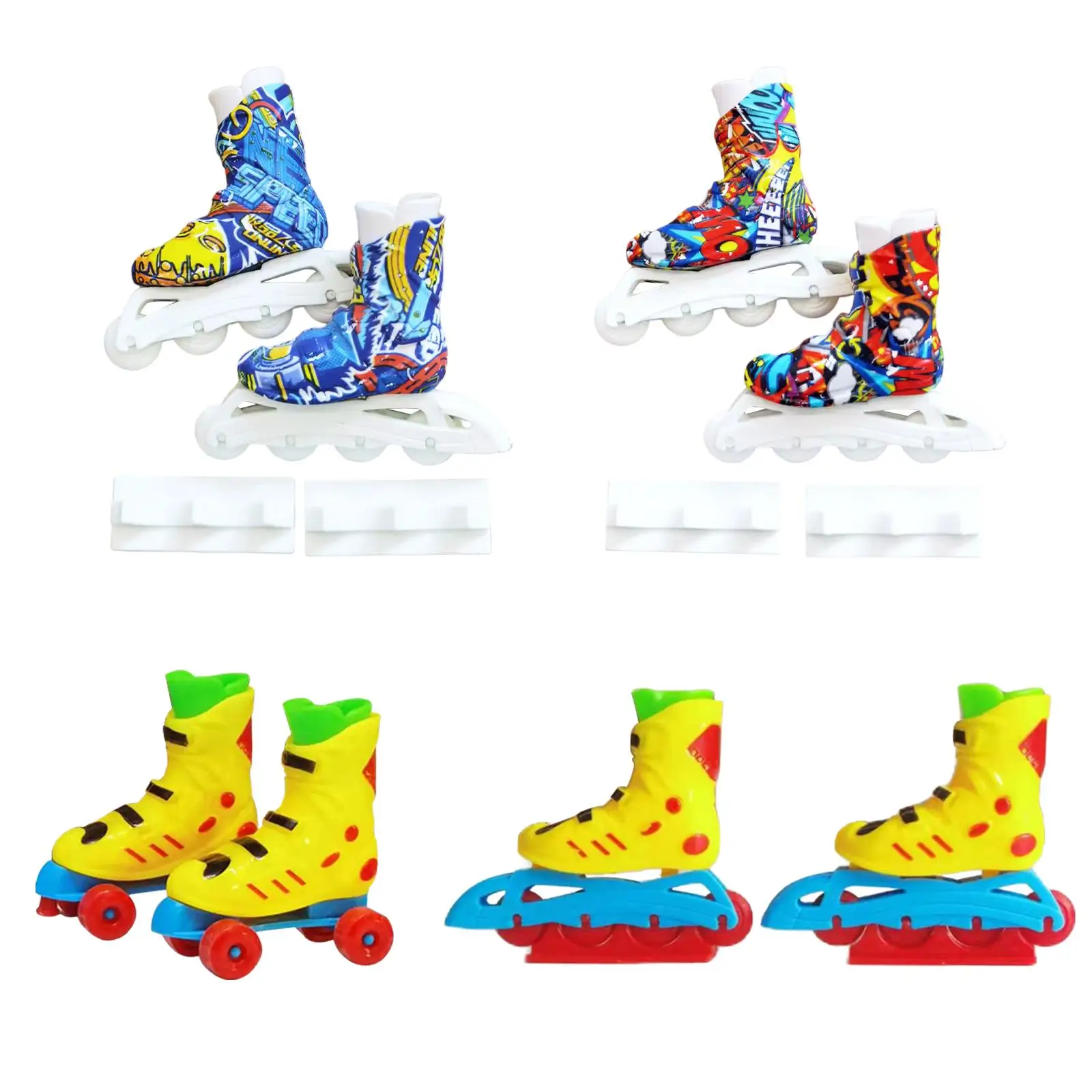 Novelty Finger Ice Skates Learning Toys Entertainment Sports for Children Adults Teens