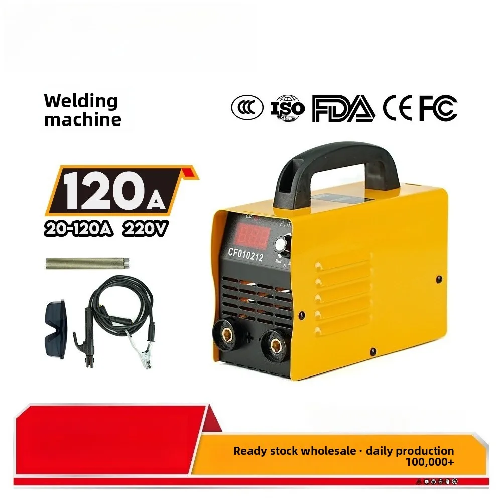 

EU Plug 220V Mini Welding Machine – 120A Portable Spot Welder, Handheld Arc Welder for Home Use