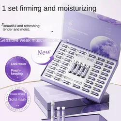 Oligopeptide Hyaluronic Acid Anti-Wrinkle Freeze-Dried Powder Set Anti-Aging Shrink Pores Firming Skin Deep Moisturizing