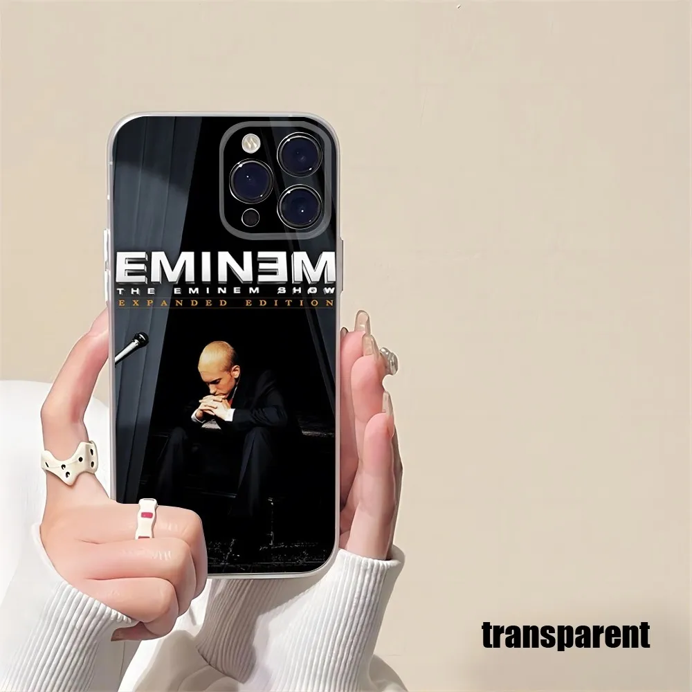 Rapper Eminem Phone Case new 2024 For iPhone 15 14 12 13 11 Pro Max Mini X XR XS Max 7 8 Plus designer transparent cover