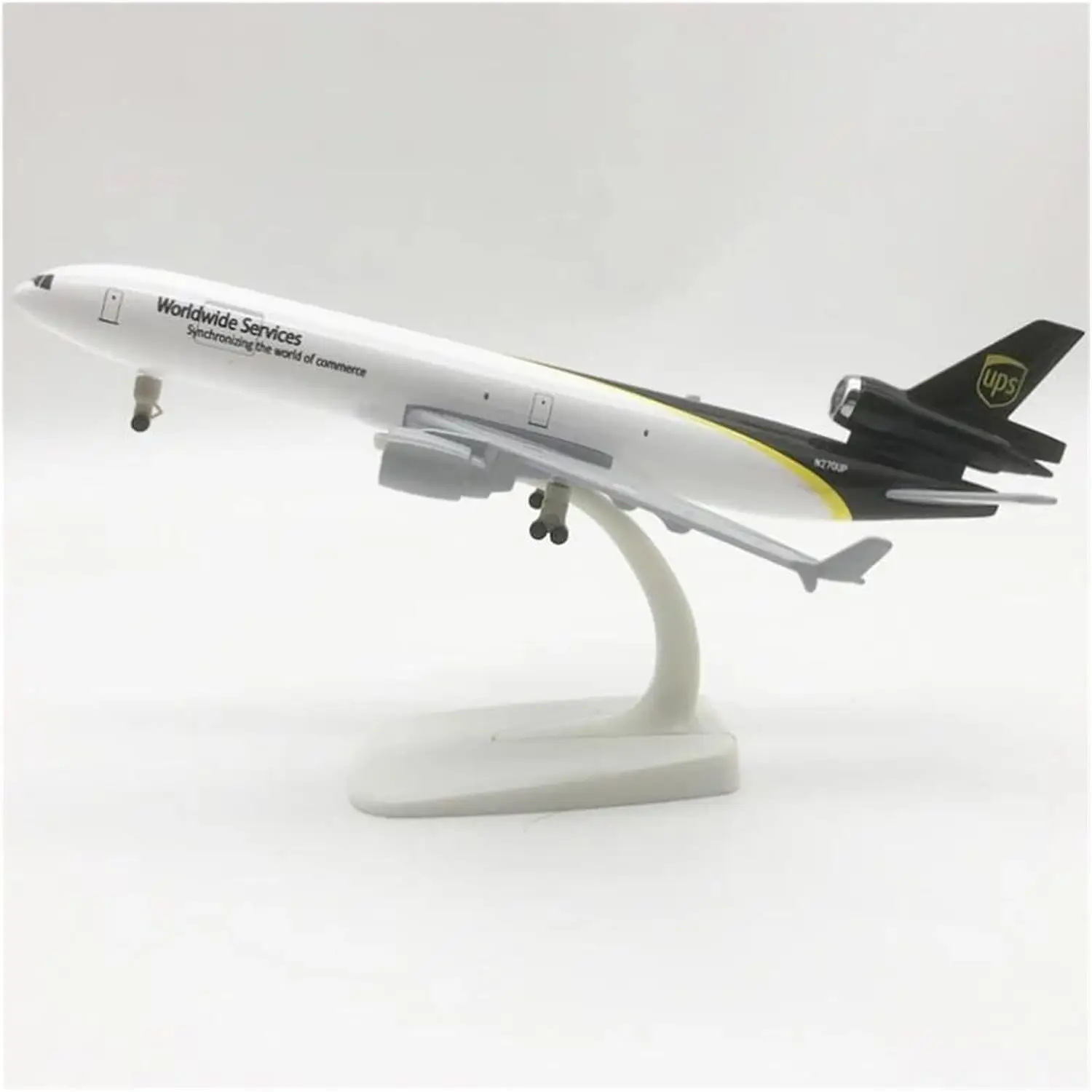 

MD11 UPS Airways toys plane 20cm 1/400 Scale MD-11 airplane toy Metal Alloy Aviation With Landing Gear Static Model Display