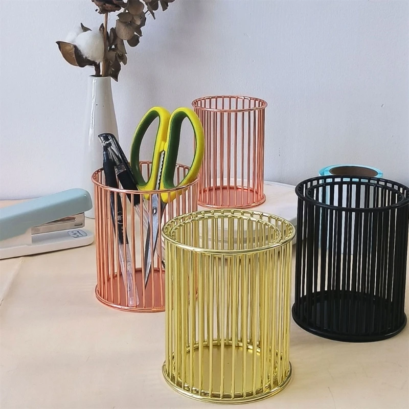 Soporte lápiz lápicero organizadores oficina en hogar maquillaje decorativo cepillo decoraciones escritorio