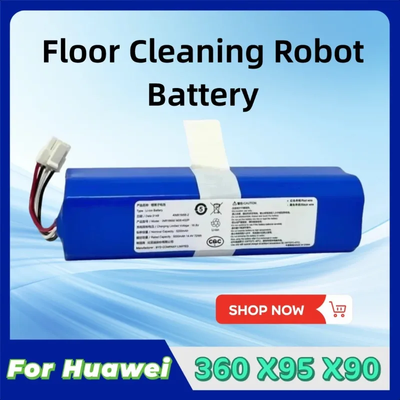 

14.8V for Huawei 360 X95 X90 Floor Cleaning Robot Battery