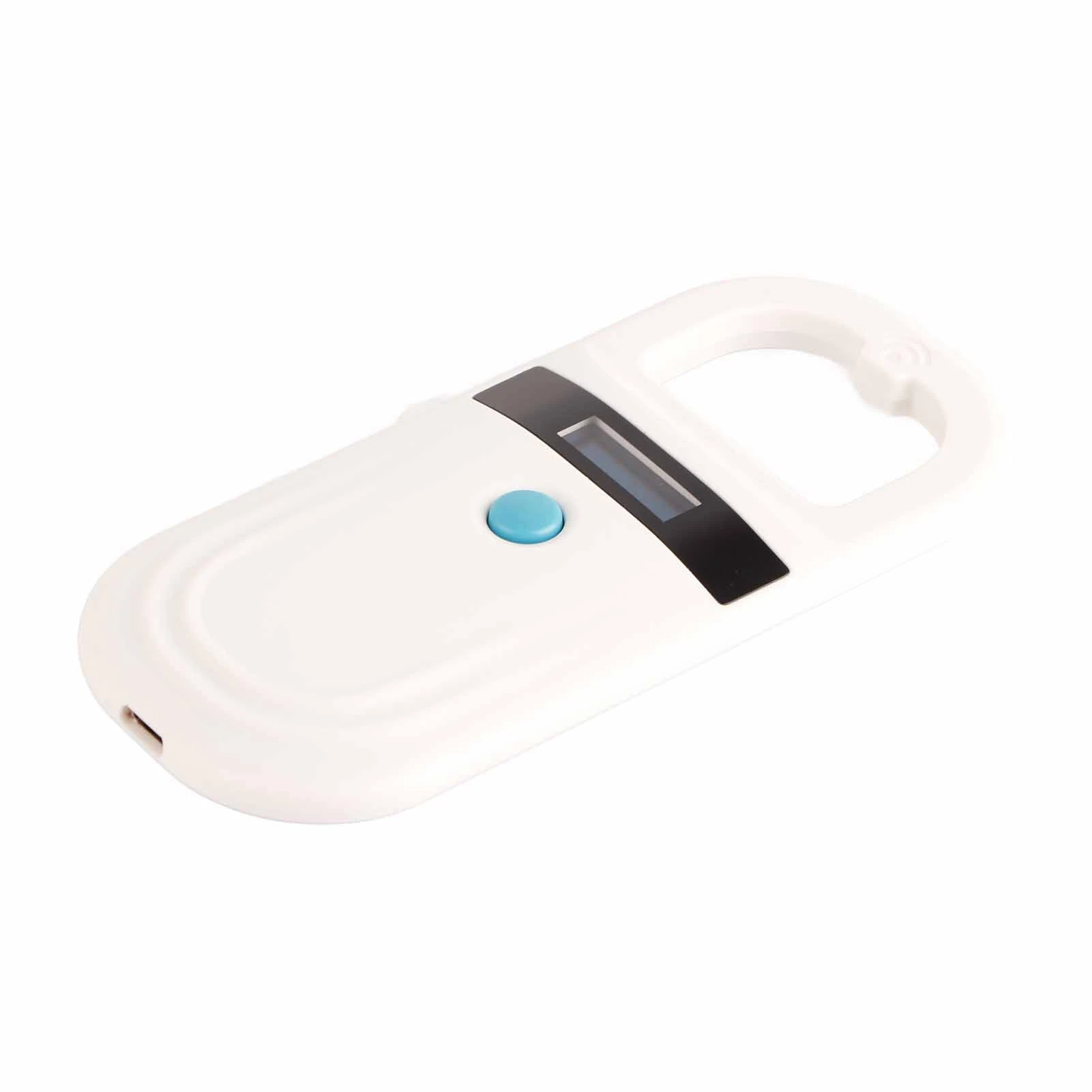 Lecteur d'animaux, Scanner d'identification de puce animale Rechargeable, Scanner de micropuces, Scanner d'étiquettes pour animaux de compagnie