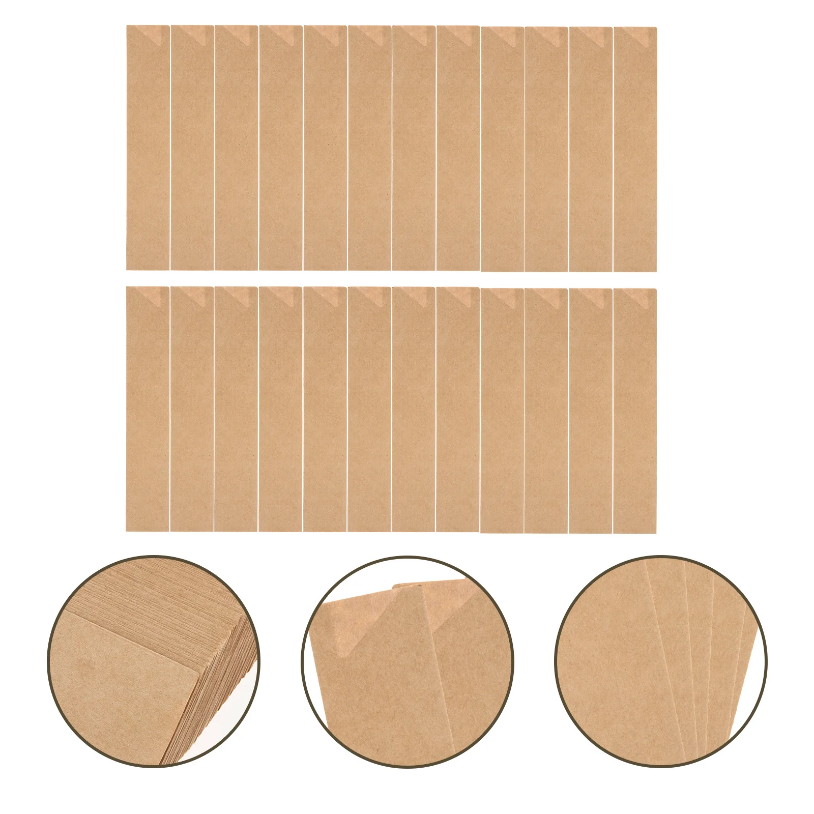 Sacchetti per bacchette da 200 pezzi Maniche per posate usa e getta Imballaggio semplice ed elegante per varie occasioni Manicotto per bacchette usa e getta