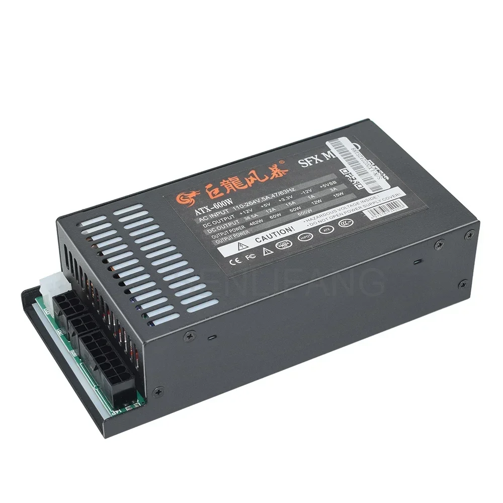 New PC Power Supply 400W 600W Full Modular 1U Mini Flex ATX PSU For K39 A4 S3 G5 ITX Mini Case Game Desktop 110-264V ENP-7660B