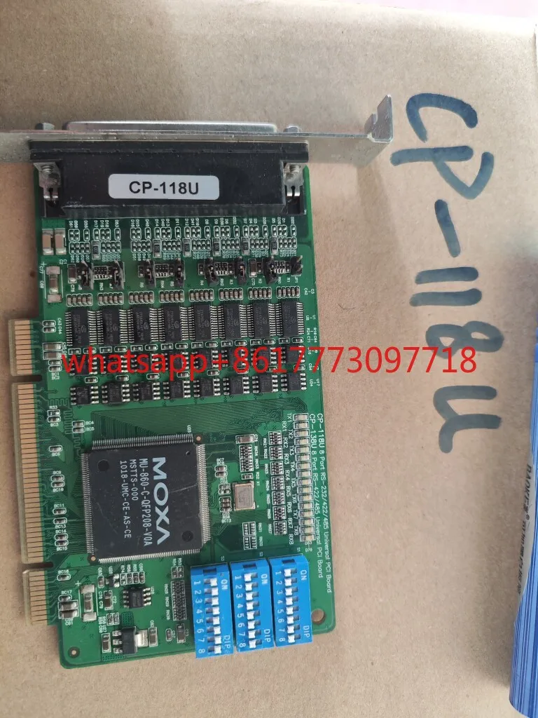 MOXA CP-118U 8-port multi serial port card RS232 422 485 PCI
