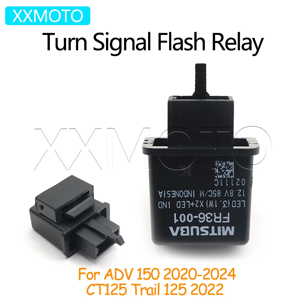 For Honda ADV150 CT125 Trail125 Motorcycle LED Flasher Relay Turn Signal Bulb Hyper Flash Switch CT 125 ADV 150 Accessories