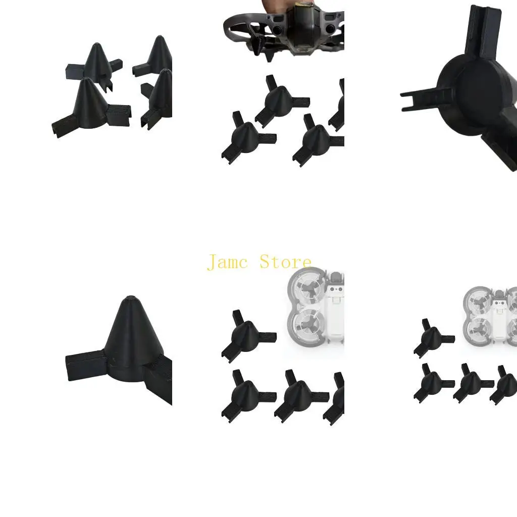LX0B Outdoor Landing Support Accessory for Avata 360, 4 Piece Black Foot Set for Raised Clearance on Uneven Ground During Daily