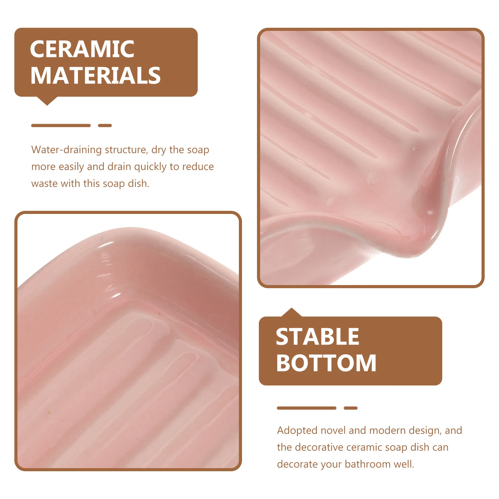 

Soap Tray for Shower Stand Bath Holders Decorative Dish Kitchen Bathroom Dishes