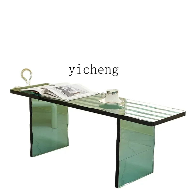 

Simple Acrylic Bench Bedroom Transparent Bed End Stool Home Living Room Leisure Stool