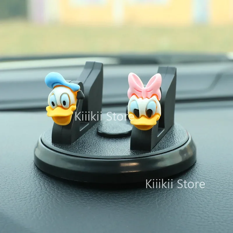 Disney Mickey Pad Mobile Phone Holder Cute Car Dashboard Holder Suitable for Huawei IPhone Samsung Xiaomi Car Shelf Non-slip New